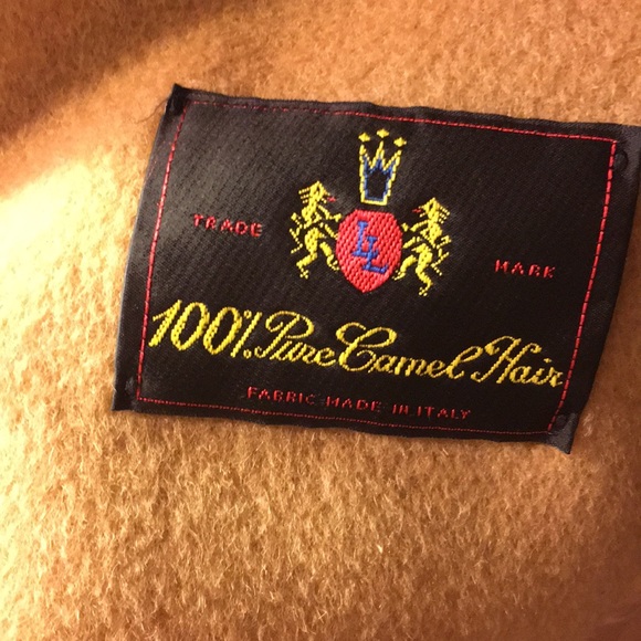 Camel wool coat trench Sell it as i gained weight - Picture 4 of 7